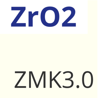 Zirkonoxid ZMK 3.0