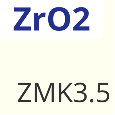 Zirkonoxid ZMK 3.5